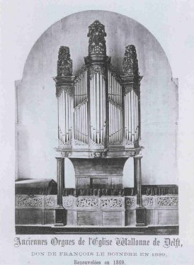 Het orgel in Delft
